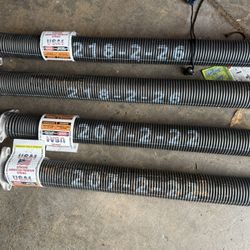 New Garage Door Springs 