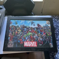 3D Marvel Artwork