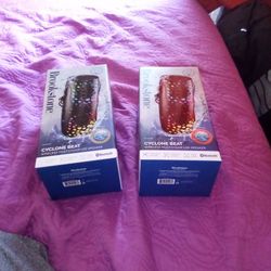 Brookstone Cyclone Beat Wireless Multicolor LED Speaker