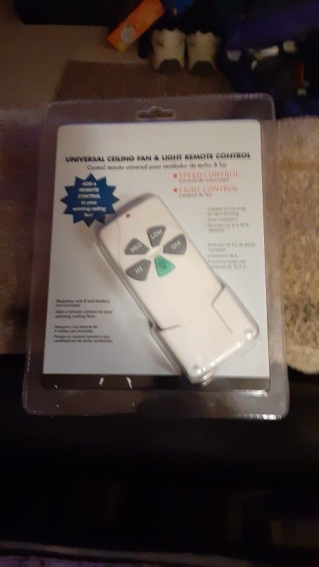 Universal Ceiling Fan & Light Remote Control Kit