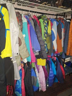 Ski jacket selection youth 12 to 16