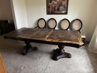 Antique dinner table