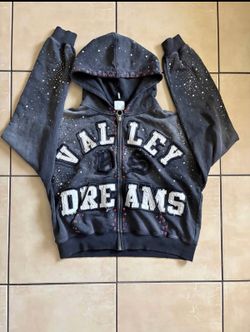 valley dreams rhinestone hoodie