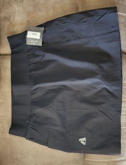 Eddie Bauer black ripstop skort size 14