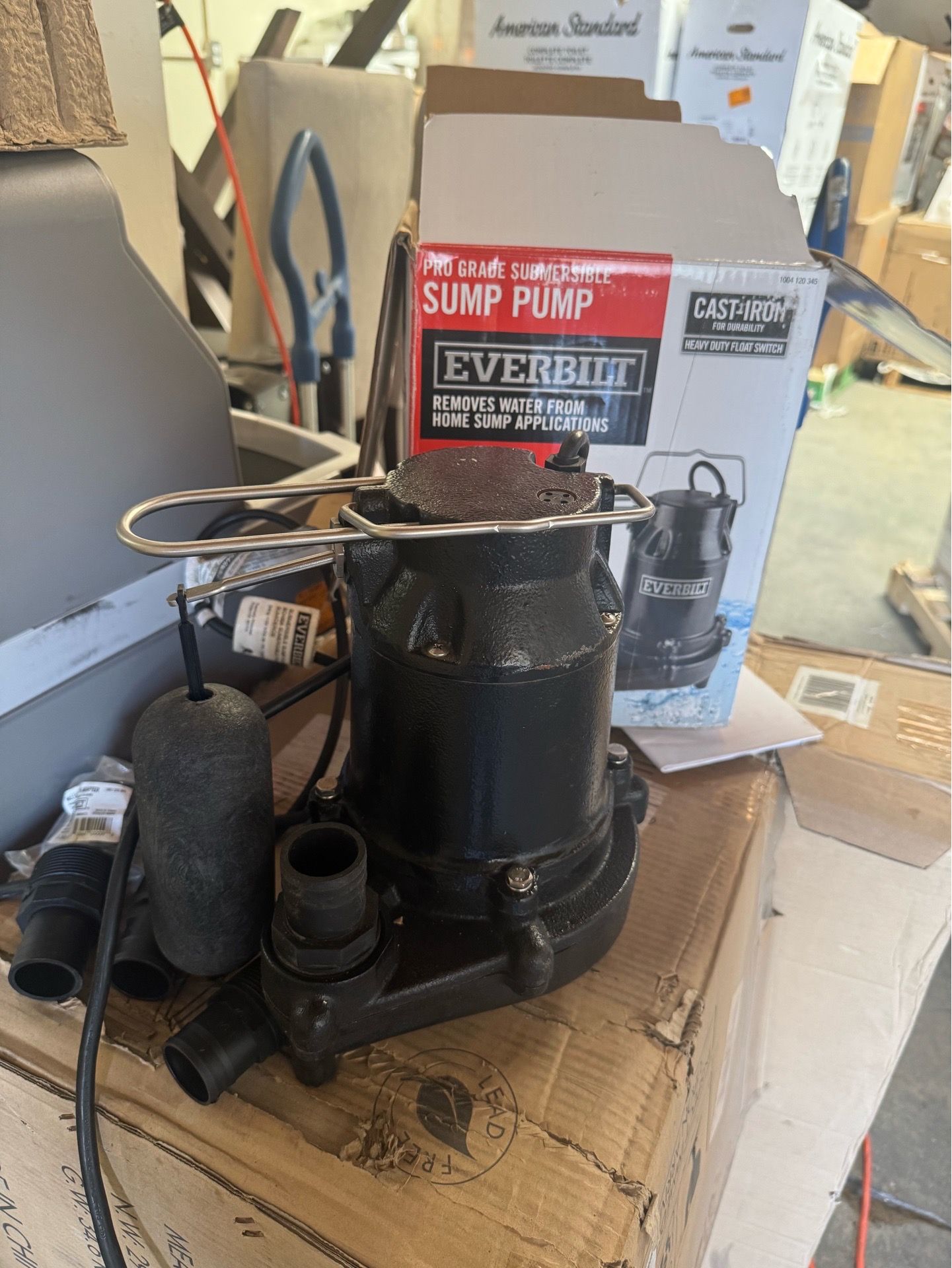 3/4 HP Pro Snap Action Submersible Sump Pump
