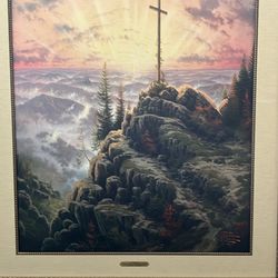 Thomas Kinkade “ Sunrise” Painting 