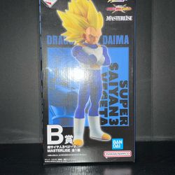 Ichiban Kuji Dragonball Omnibus Cross B Vegeta Super Saiyan 3 SS3 Figure