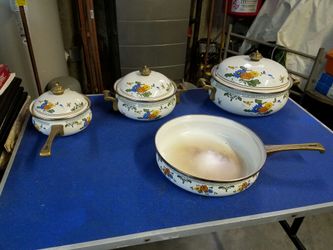 Set of pots and pans cook & serve ware