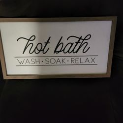 Bathroom Sign