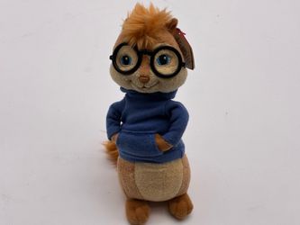 TY Beanie Babies Simon Alvin and the Chipmunks The Squeakquel Plush NWT Tags