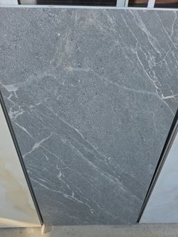 24x48 Textured Porcelain Tile Indoor Outdoor 2 Colors Available (Gray, White Opal