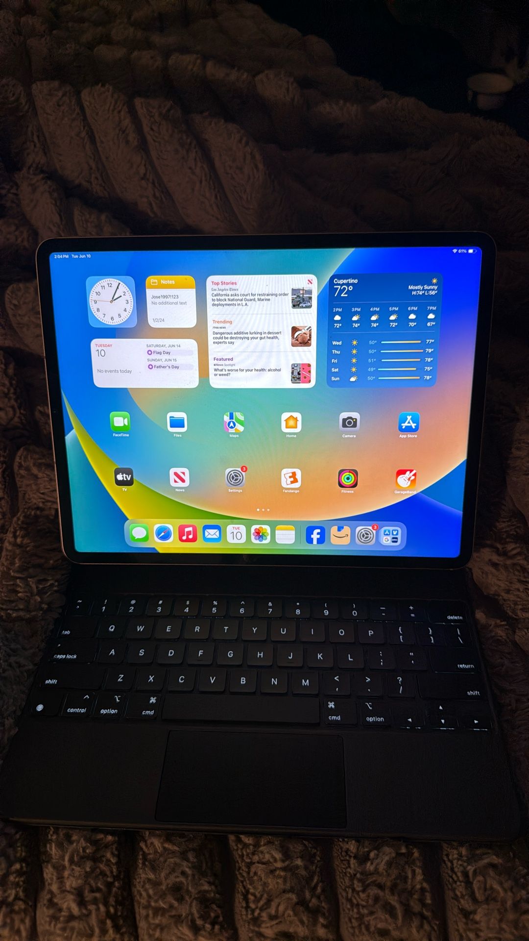 iPad Pro 12.09 -inch 6 Th Generation 512 Go 