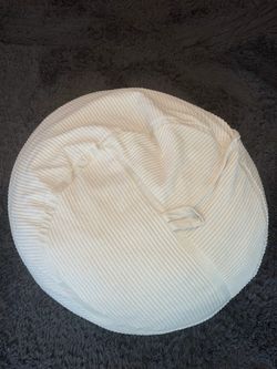 HABUTWAY Bean Bag Chair, 3FT Large Bean Bag Chair with Memory Foam, Ultra-Soft Corduroy Cover & Zipp