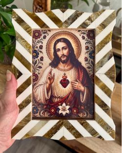 Sacred Heart of Jesus Framed Religious Print