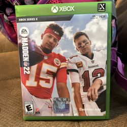 Xbox Series X Madden 22 