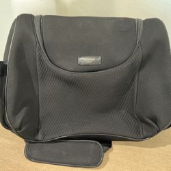 Storksak Poppy Luxe Black Diaper Bag