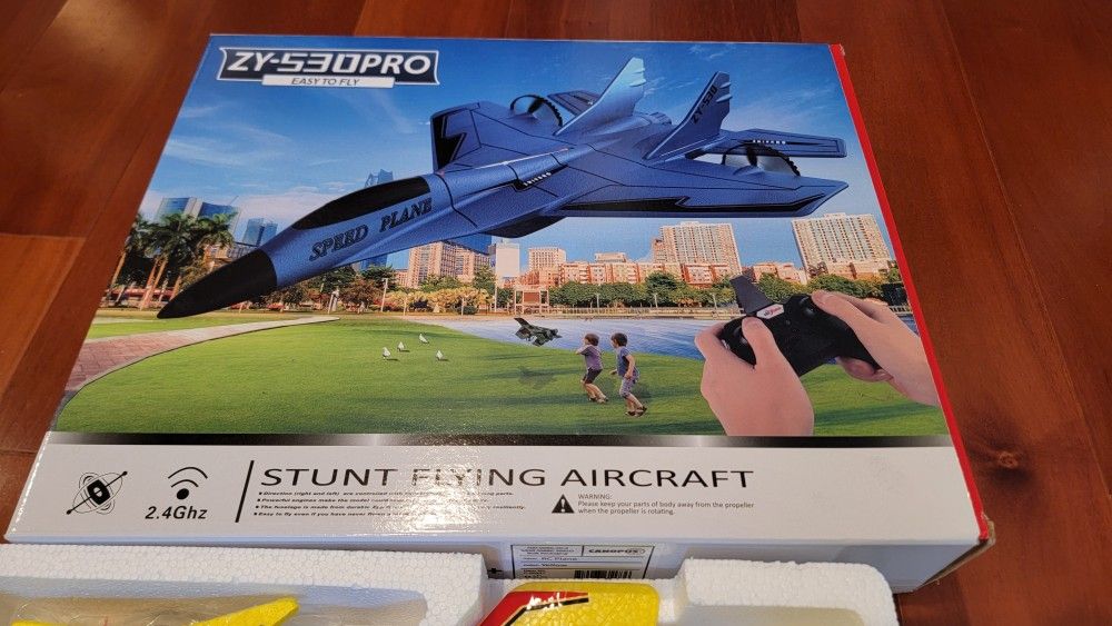 Stunt Flying ZYPLANE Aircraft ZY-530 PRO 2.4Ghz Remote Control Easy To Fly