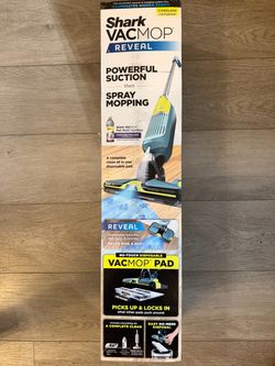 Shark VACMOP Reveal Cordless Vacuum & Mop - NEW IN BOX