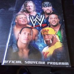 WWE 2002 Official Souvenir Program $100