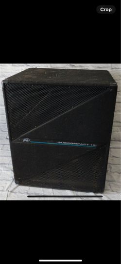 Peavey  sub 18 only 1passive