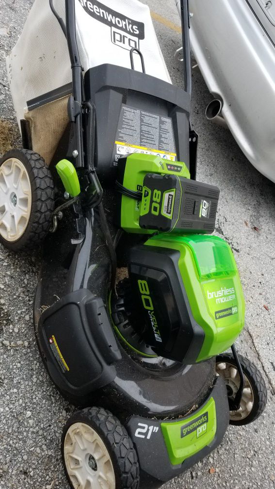 high performance 80 volts lawn mower