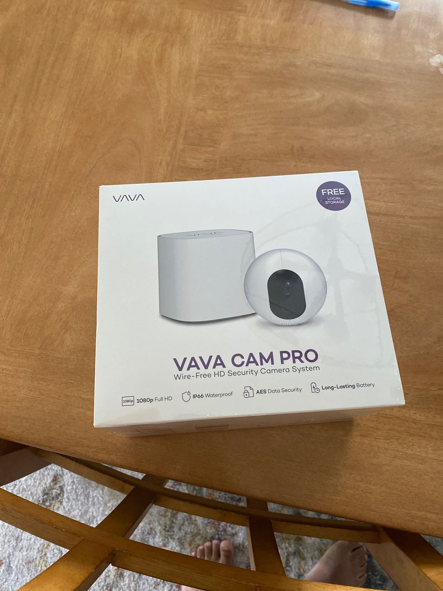 Completely unopened security camera system, retails for $170+