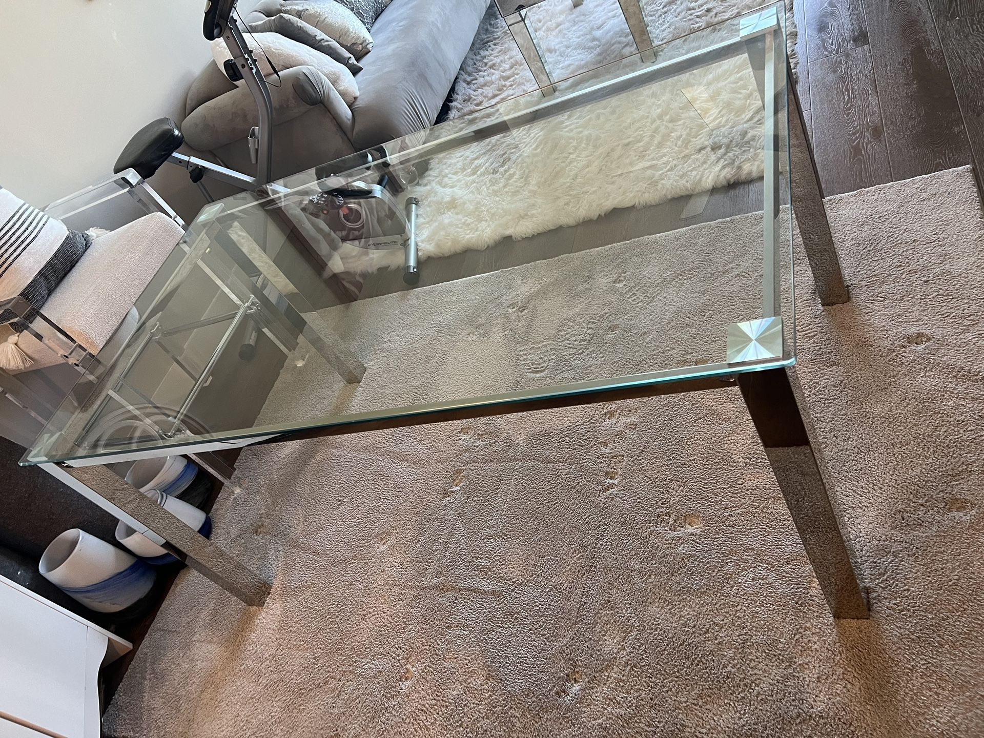 Glass Dining Table 