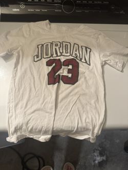 Kids White Jordan Tshirt 