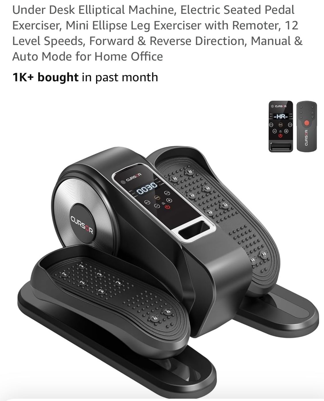 Desk Elliptical Machine 