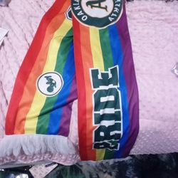 Oakland A's Gay Pride Scarf