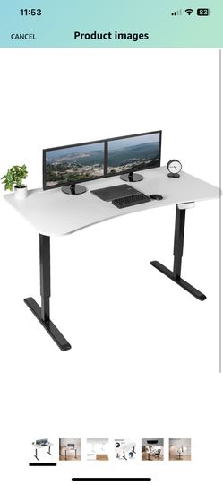 1 Year Used Vivo Adjustable Desk Stand Up