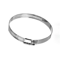Metal worm gear clamp 4in