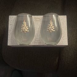 Stemless Wine Glasses 