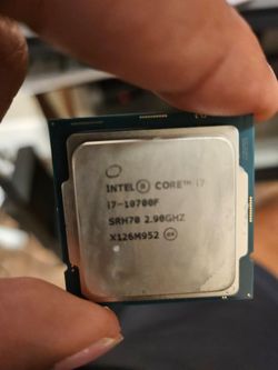 Intel I7-10700F CPU