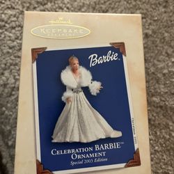 New Barbie  Ornament 