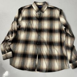 Men’s Long Sleeve Flannel Shirt 