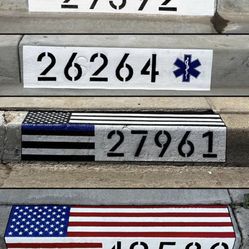 Curb Address Painting