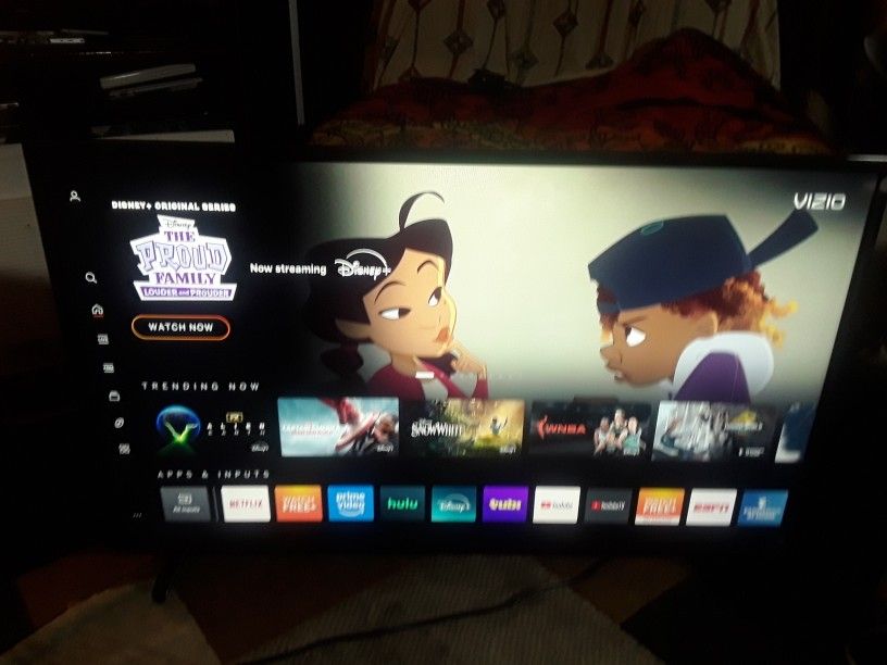 Vizio Smart TV 43" Inch- 1080P ChromeCast Led TV Model: D43f-f2 Remote Control Included 