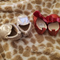 Baby girl shoes size 3-6M