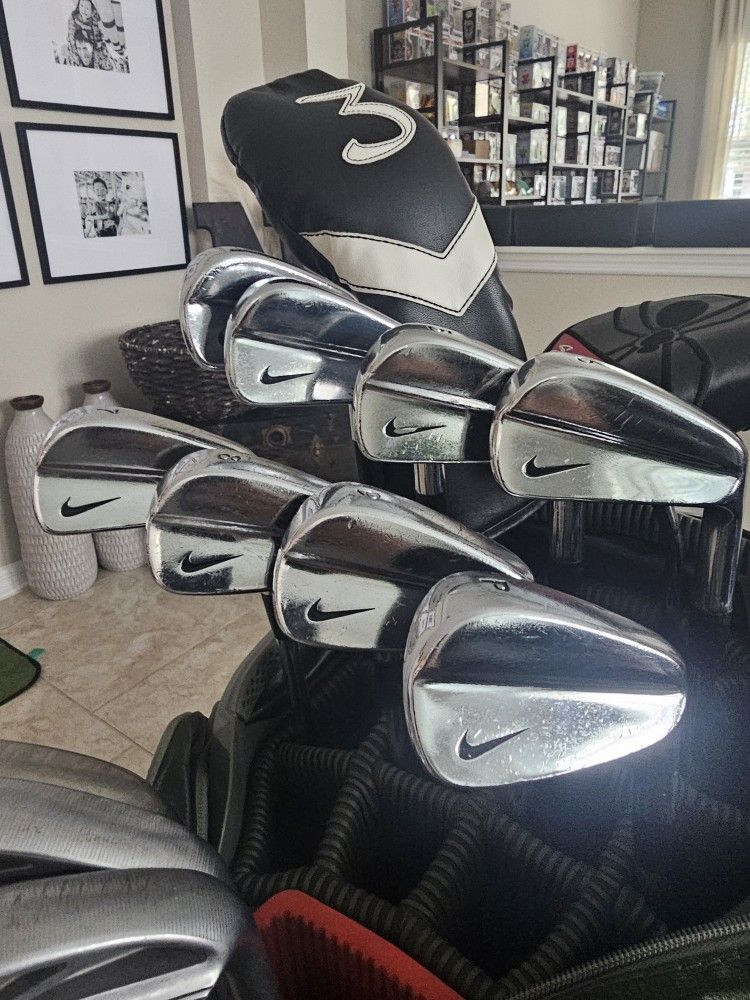 Rare NIKE TOUR BLADE MB Forged Iron Set PW RH Dynamic DG Stiff