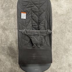 Grey Baby Bjorn  Baby Bouncer with bonus Toy Bar