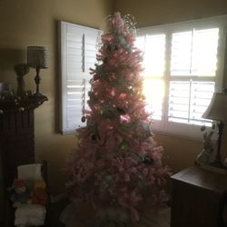 Artificial Pink Easter/valentine Tree