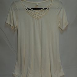 Cream Colored Blouse Two Small And One Medium Available