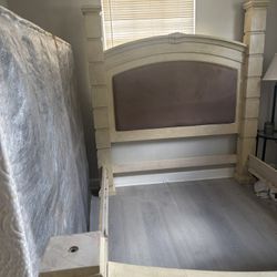 Headboard and Bed Frame For Sale 