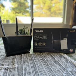 Asus RT-AX68u WiFi 6 dual band network Router