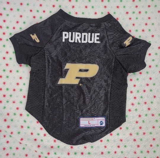 Purdue Boilmakers University Big Pet Stretch Football Jersey Large