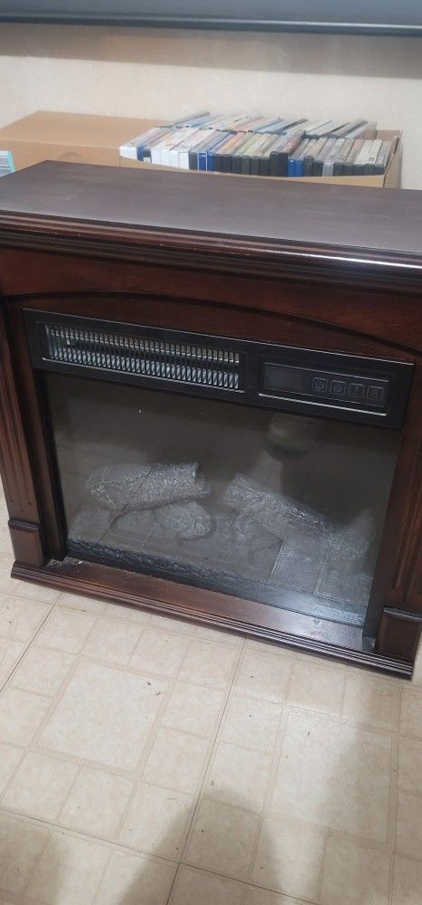Electric Heater Fireplace.