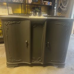Antique Bath Cabinet