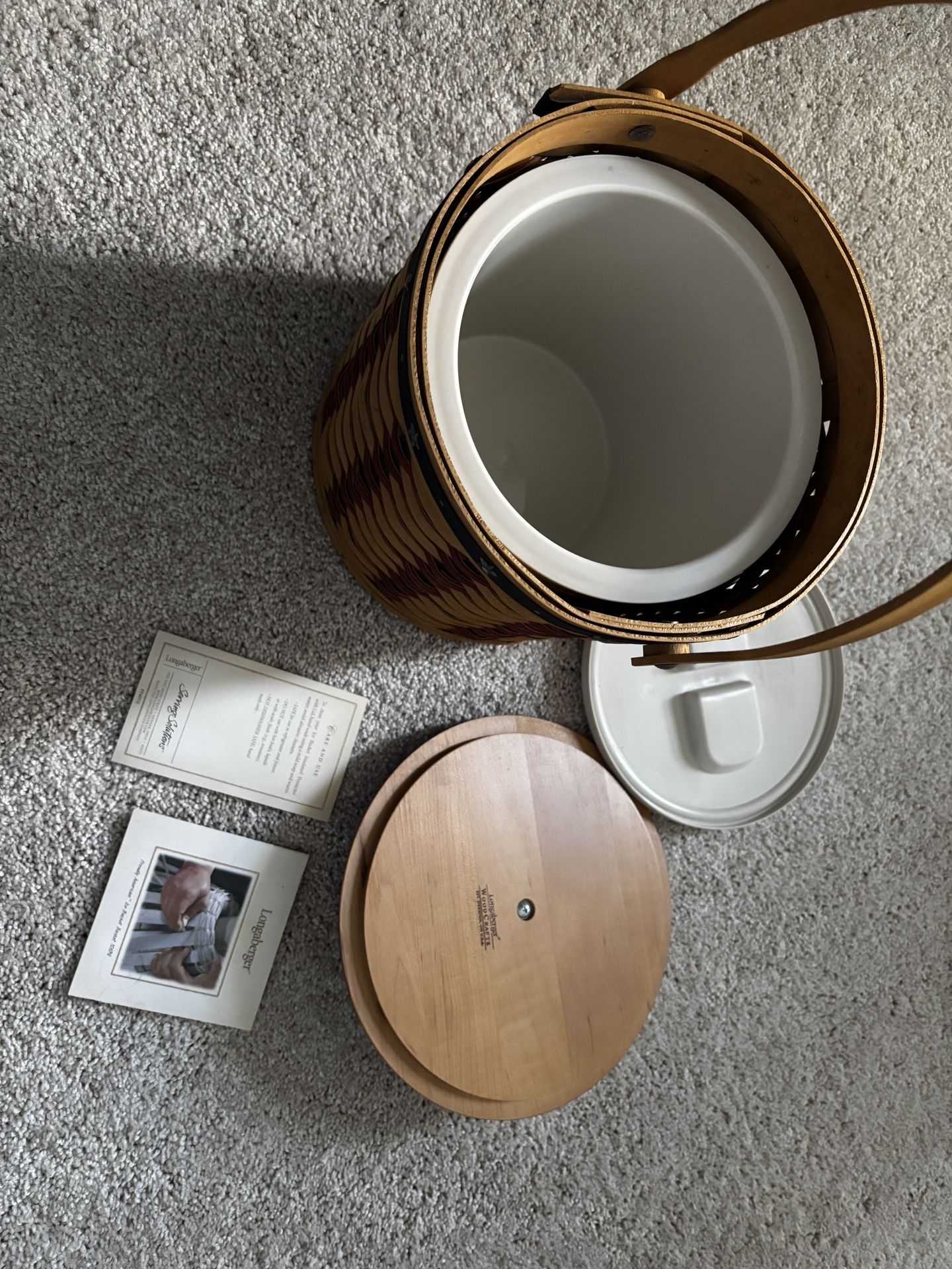 Longaberger Ice Bucket