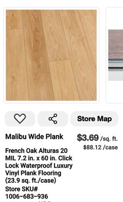 French Oak Alturas 20 MIL 7.2 in. x 60 in. Click Lock Waterproof Luxury Vinyl Plank Flooring (23.9 sq. ft./case)